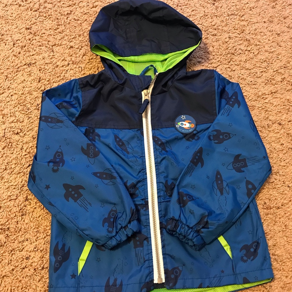 Rain Jacket Wind breaker size 4T